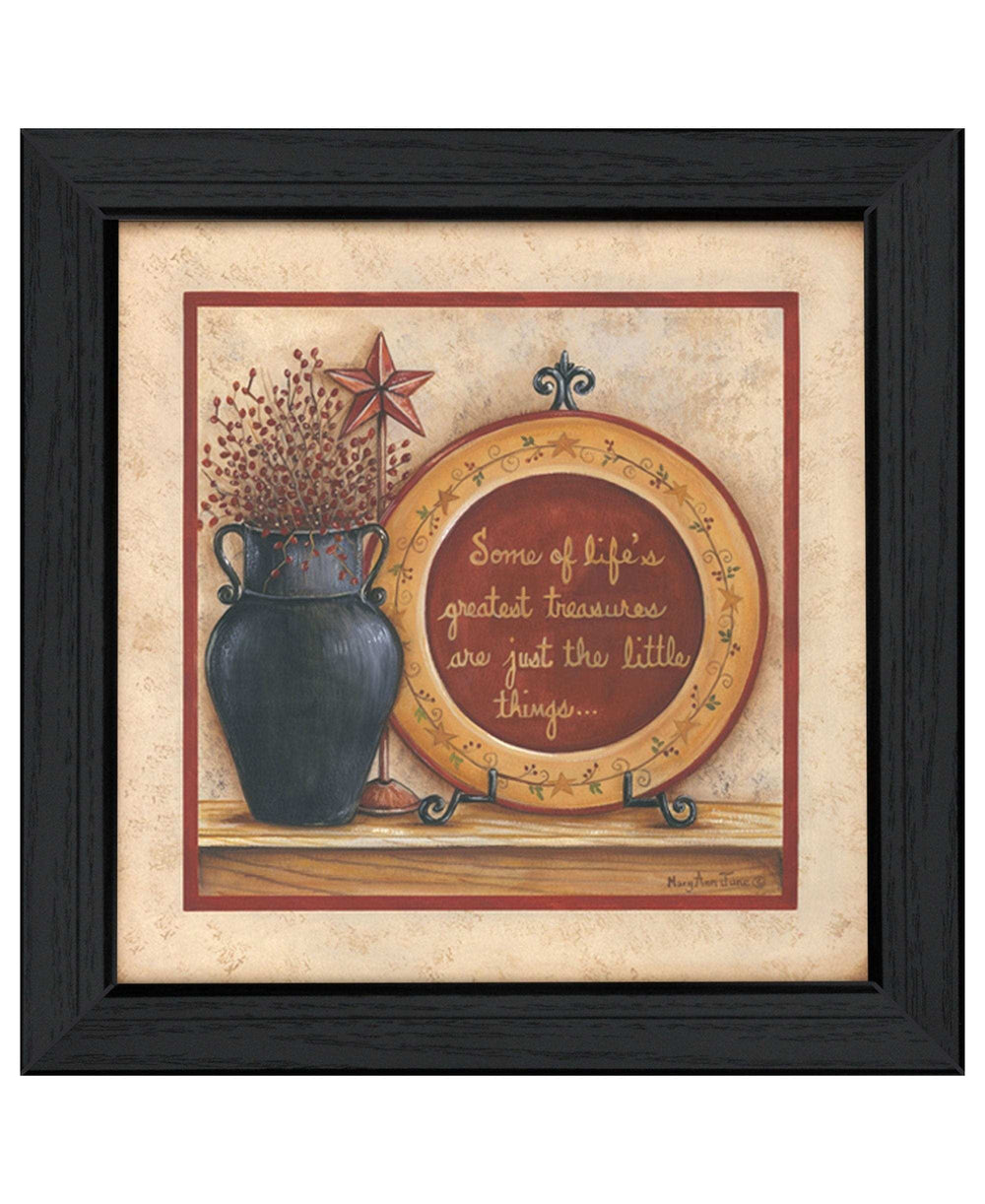 Greatest Treasures 4 Black Framed Print Wall Art - Homeroots - Flyclothing LLC