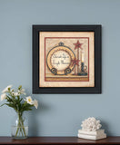 Simple Pleasures 5 Black Framed Print Wall Art - Homeroots - Flyclothing LLC