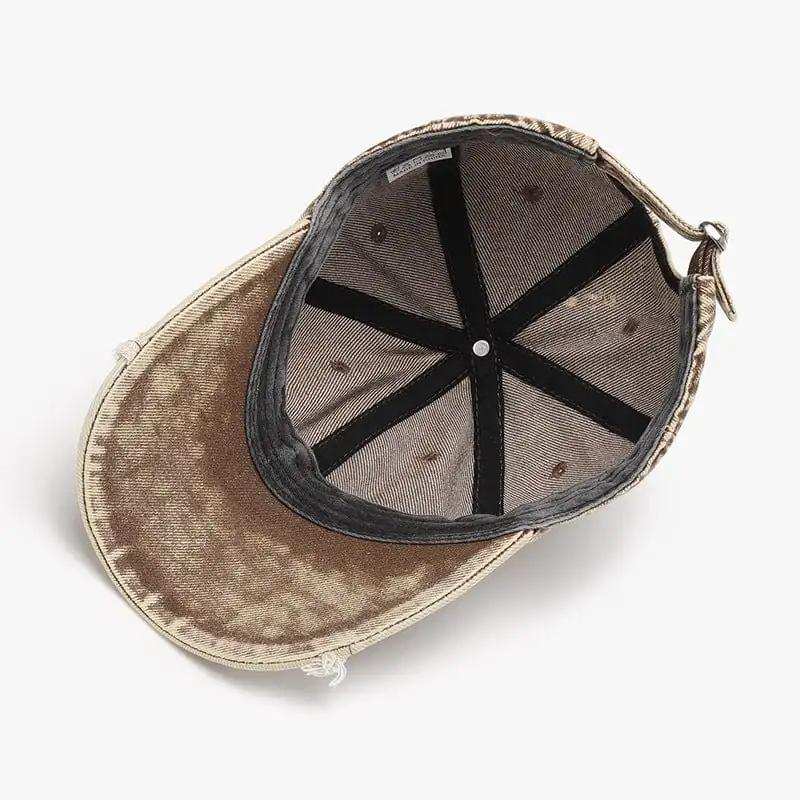 Fringe Adjustable Cotton Baseball Cap - Trendsi - Flyclothing LLC