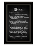 Believe 2 Black Framed Print Wall Art - Homeroots - Flyclothing LLC