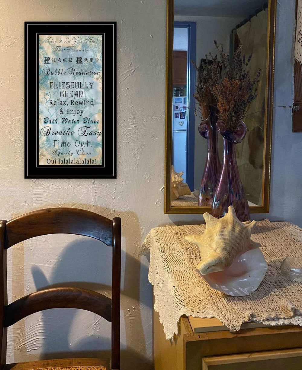 Paris Bath 2 Black Framed Print Bathroom Wall Art - Homeroots - Flyclothing LLC