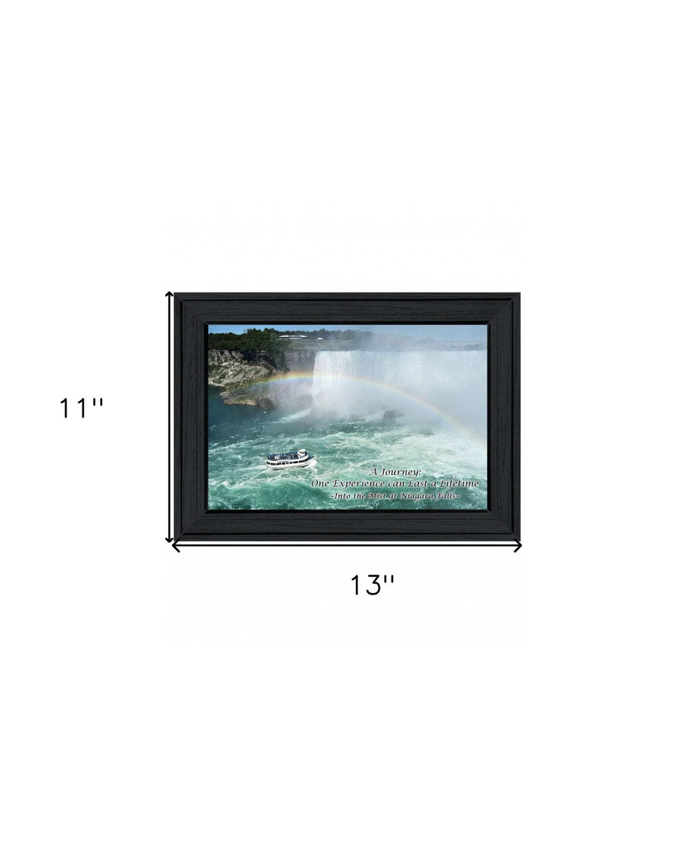 Into the Mist Black Picture Frame Print Wall Art - Homeroots - Flyclothing LLC
