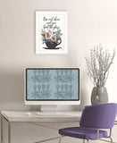 Rise and Shine 5 White Framed Print Wall Art - Homeroots - Flyclothing LLC