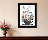 Rise and Shine 6 Black Framed Print Wall Art - Homeroots - Flyclothing LLC
