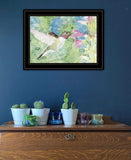 Hummingbird 1 Black Framed Print Wall Art - Homeroots - Flyclothing LLC