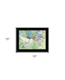 Hummingbird 1 Black Framed Print Wall Art - Homeroots - Flyclothing LLC