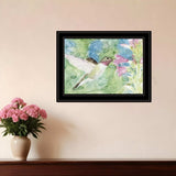 Hummingbird 1 Black Framed Print Wall Art - Homeroots - Flyclothing LLC