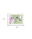 Humming Bird 2 White Framed Print Wall Art - Homeroots - Flyclothing LLC