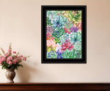 Succulents Paradise 3 Black Framed Print Wall Art - Homeroots - Flyclothing LLC