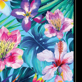 Tropical Flowers 3 Black Framed Print Wall Art - Homeroots - Flyclothing LLC