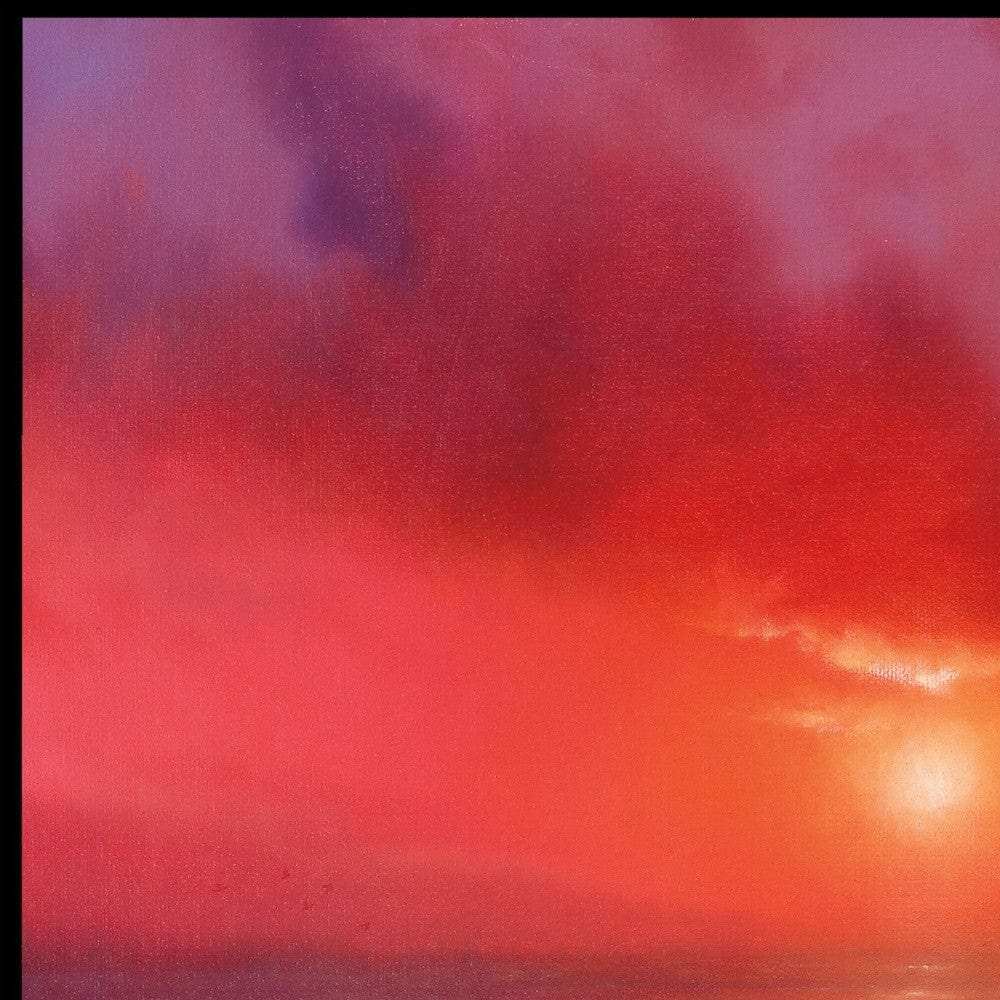 Sunset In Red 3 Black Framed Print Wall Art - Homeroots - Flyclothing LLC