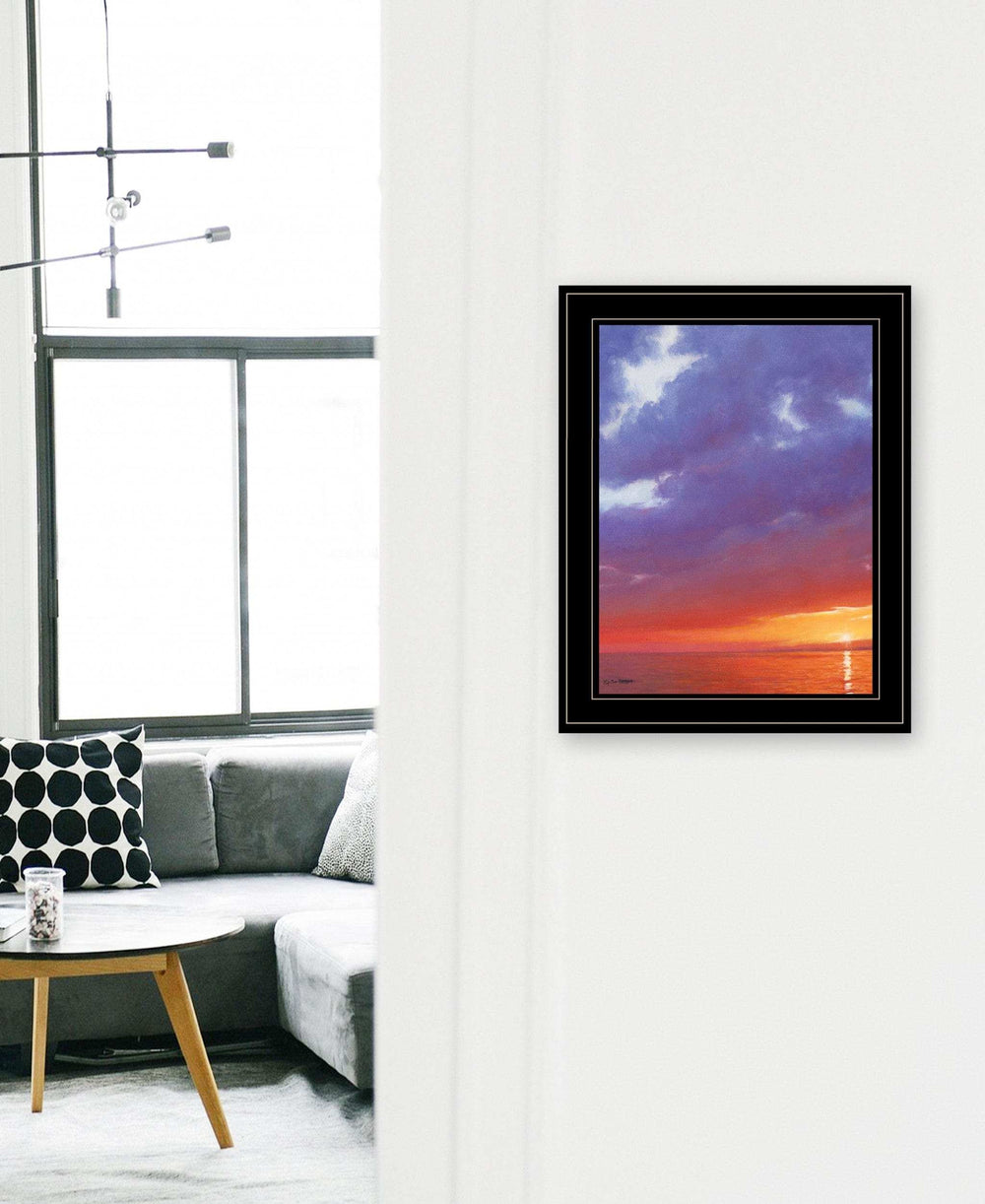 Certain Glow 3 Black Framed Print Wall Art - Homeroots - Flyclothing LLC
