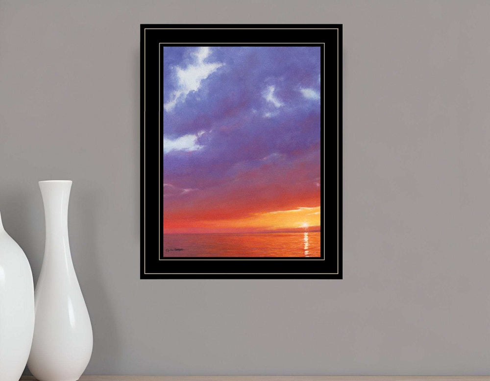 Certain Glow 3 Black Framed Print Wall Art - Homeroots - Flyclothing LLC
