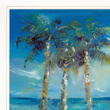 Threes Company 3 White Framed Print Wall Art - Homeroots - Flyclothing LLC