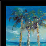 Threes Company 4 Black Framed Print Wall Art - Homeroots - Flyclothing LLC