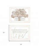 Set Of Two Love In the Moment White Framed Print Wall Art - Homeroots - Flyclothing LLC