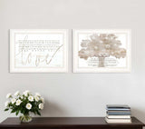 Set Of Two Love In the Moment White Framed Print Wall Art - Homeroots - Flyclothing LLC