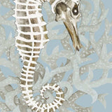 Set Of Two Coral Seahorse 1 Black Framed Print Wall Art - Homeroots - Flyclothing LLC