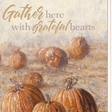 Set Of Two Pumpkins with A Black Cat 1 White Framed Print Wall Art - Homeroots - Flyclothing LLC