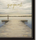 Set Of Two Lake Side Reprieve 1 Black Framed Print Wall Art - Homeroots - Flyclothing LLC