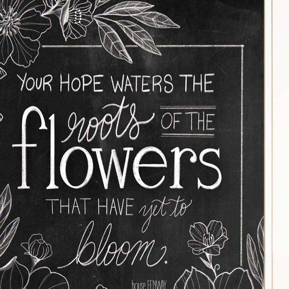 Set Of Two Vintage Flowers in Bloom White Framed Print Wall Art - Homeroots - Flyclothing LLC