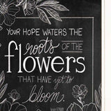 Set Of Two Vintage Flowers in Bloom White Framed Print Wall Art - Homeroots - Flyclothing LLC