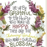 Set Of Two Flowers Make Us Laugh White Framed Print Wall Art - Homeroots - Flyclothing LLC