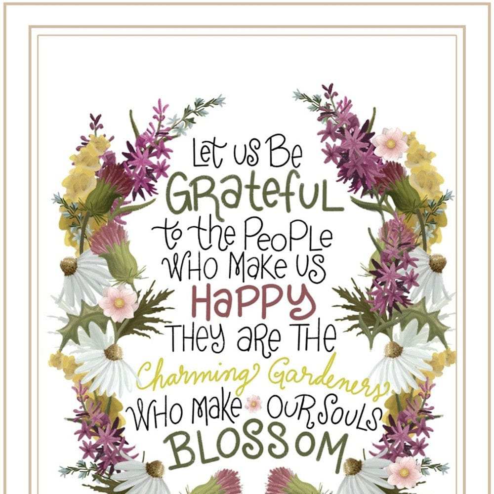 Set Of Two Flowers Make Us Laugh White Framed Print Wall Art - Homeroots - Flyclothing LLC