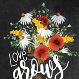 Set Of Two With Grateful Hearts White Framed Print Wall Art - Homeroots - Flyclothing LLC