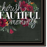 Set Of Two Cherish and Have Faith 2 Black Framed Print Wall Art - Homeroots - Flyclothing LLC