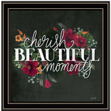 Set Of Two Cherish and Have Faith 2 Black Framed Print Wall Art - Homeroots - Flyclothing LLC