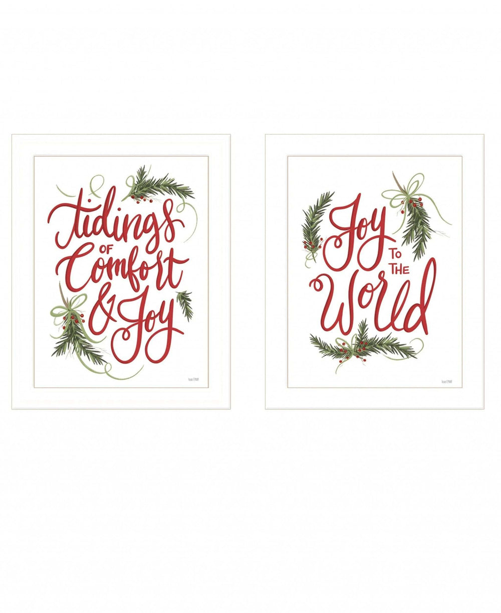 Set Of Two Lilac and Wild Plum Bouquet 1 White Framed Print Wall Art - Homeroots - Flyclothing LLC