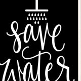 Set Of Two Wash Up White Framed Print Bathroom Wall Art - Homeroots - Flyclothing LLC