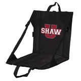 Shaw University Black Stadium Seat - Logo Brands - Flyclothing LLC