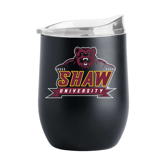 Shaw Black 16oz Flipside Powder Coat Curved Bev - Logo Brands - Flyclothing LLC
