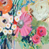 Set Of Three Garden Flowers White Framed Print Wall Art - Homeroots - Flyclothing LLC