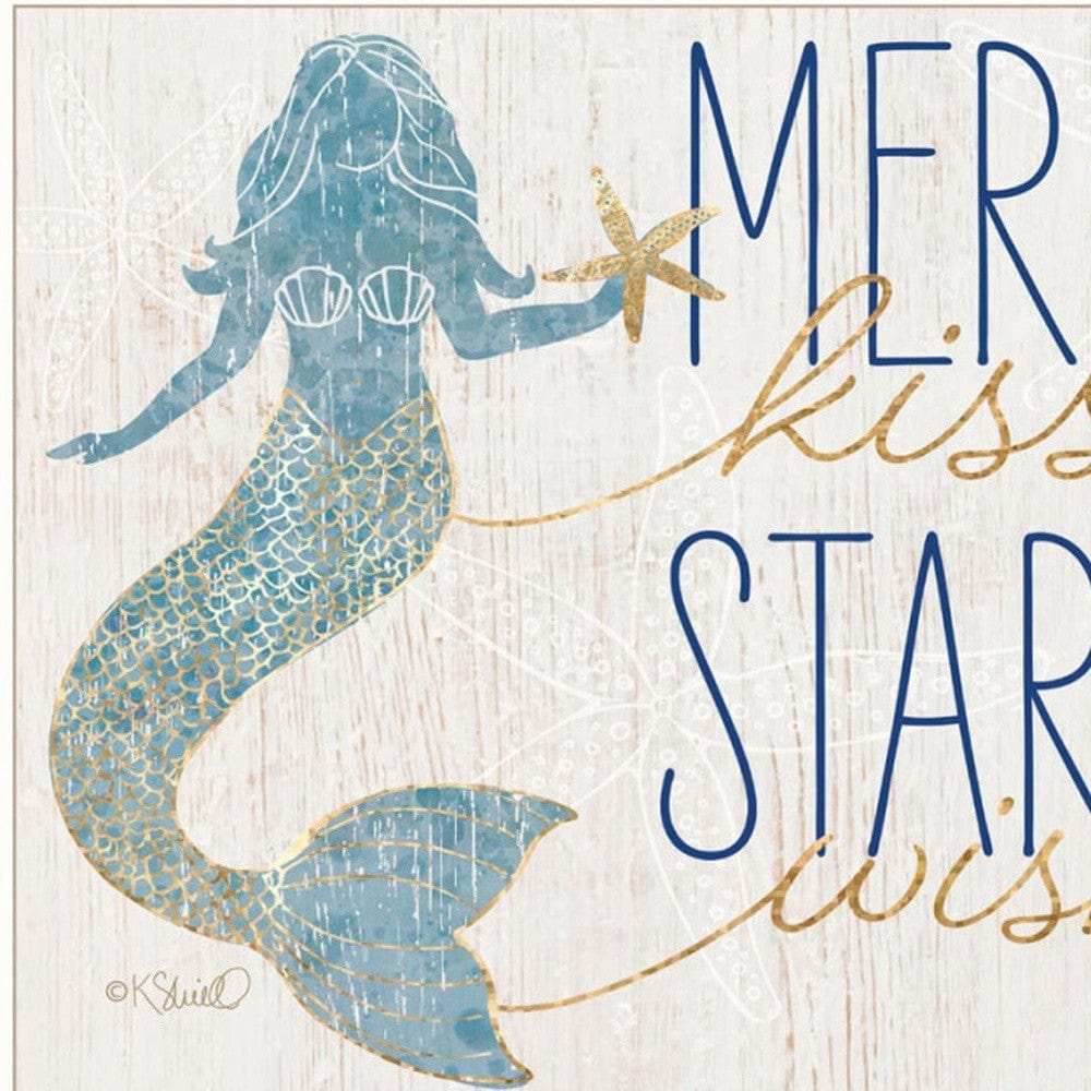 Set Of Two Two Mermaids 2 White Framed Print Wall Art - Homeroots - Flyclothing LLC