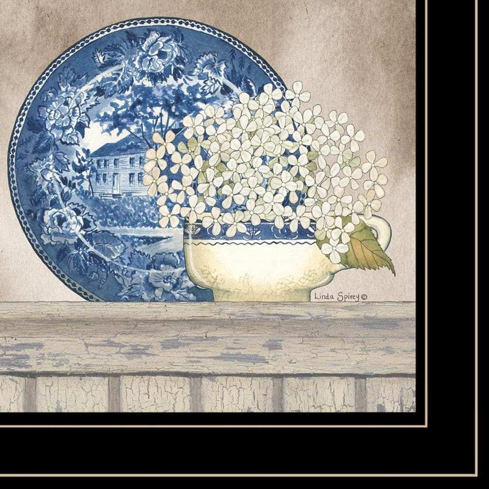 Set Of Two The Farmhouse Blues Black Framed Print Wall Art - Homeroots - Flyclothing LLC