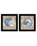 Set Of Two The Farmhouse Blues Black Framed Print Wall Art - Homeroots - Flyclothing LLC