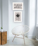 Set Of Two His Mercies and Thankful 1 White Framed Print Wall Art - Homeroots - Flyclothing LLC