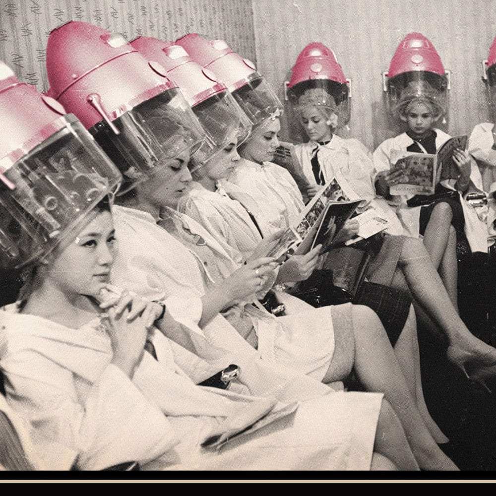 Set Of Two The Salon Black Framed Print Wall Art - Homeroots - Flyclothing LLC