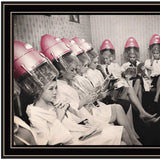 Set Of Two The Salon Black Framed Print Wall Art - Homeroots - Flyclothing LLC