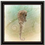 Set Of Two The Sea III and Sea IV 1 Black Framed Print Wall Art - Homeroots - Flyclothing LLC