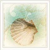 Set Of Two The Sea III and Sea IV 2 White Framed Print Wall Art - Homeroots - Flyclothing LLC