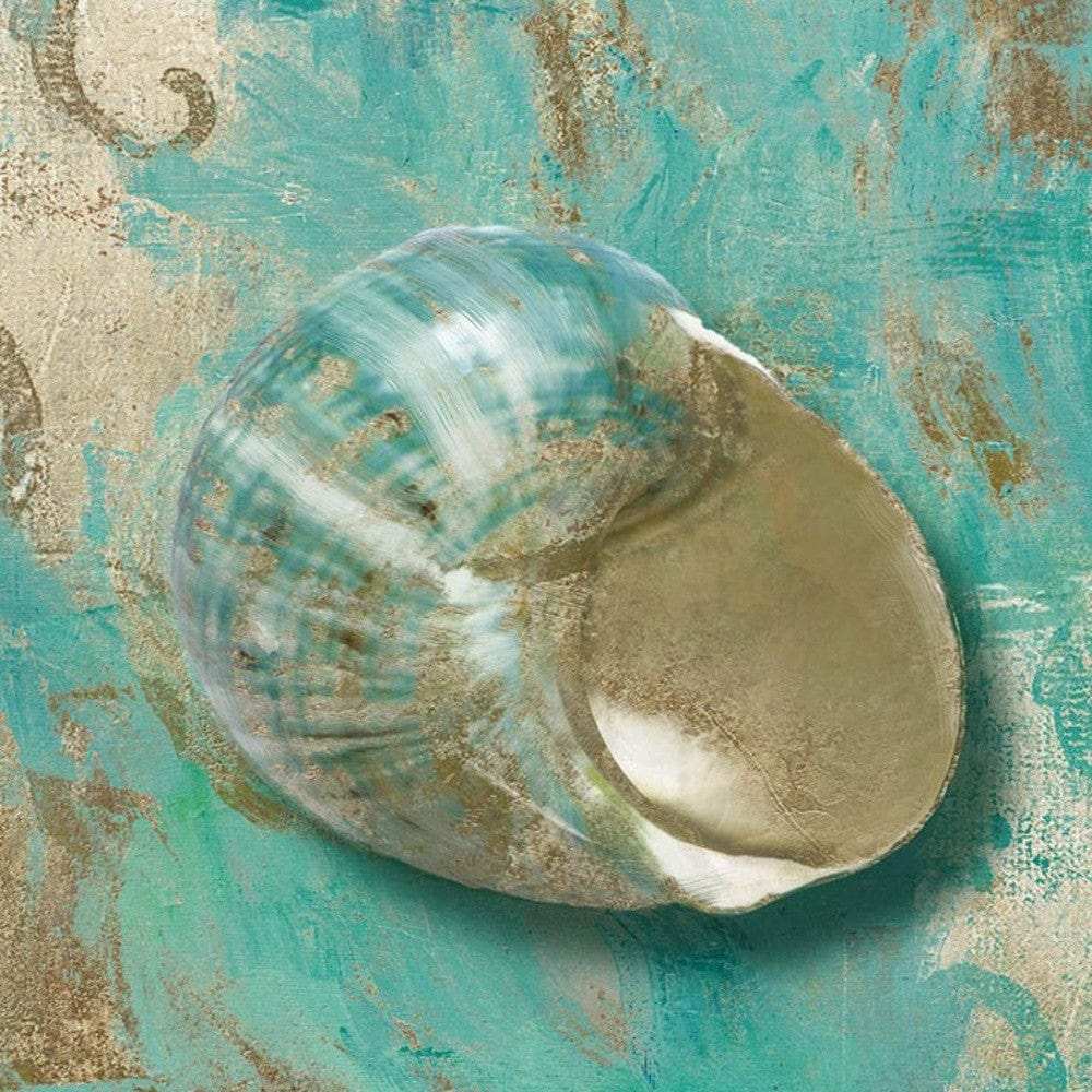 Set Of Two Azurica I and Sea II 2 White Framed Print Wall Art - Homeroots - Flyclothing LLC