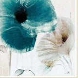 Set Of Two Poppy 2 White Framed Print Wall Art - Homeroots - Flyclothing LLC