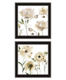Set Of Two Brittany I and Sea II 2 Black Framed Print Wall Art - Homeroots - Flyclothing LLC