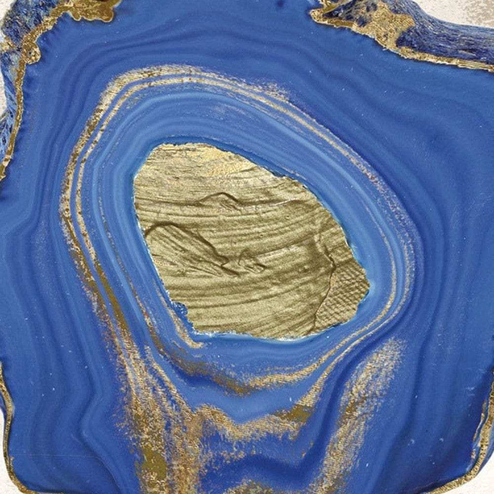 Set Of Two Perisse Cobalt 2 White Framed Print Wall Art - Homeroots - Flyclothing LLC