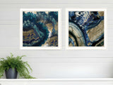 Set Of Two Geode Reef Pleasure 1 White Framed Print Wall Art - Homeroots - Flyclothing LLC