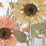 Set Of Two Earth to Petals 2 White Framed Print Wall Art - Homeroots - Flyclothing LLC